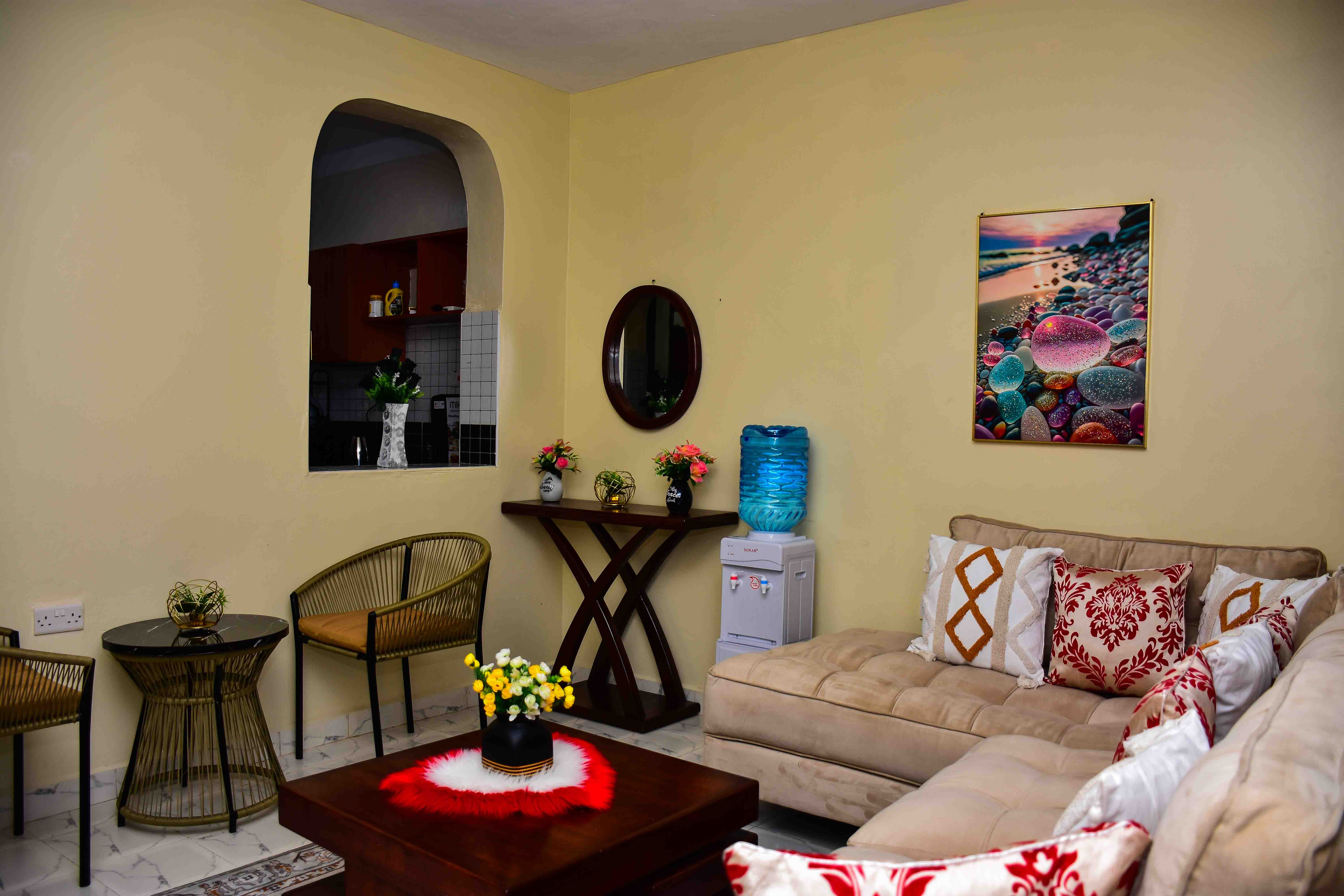 Modern living room interior design